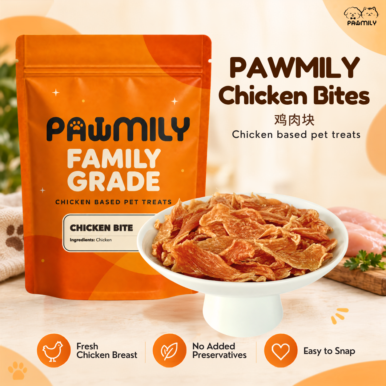 PAWMILY Chicken Bites